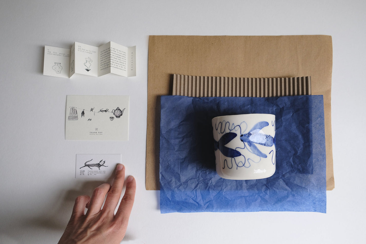 Porcelain Latte cup, The Eden Collection