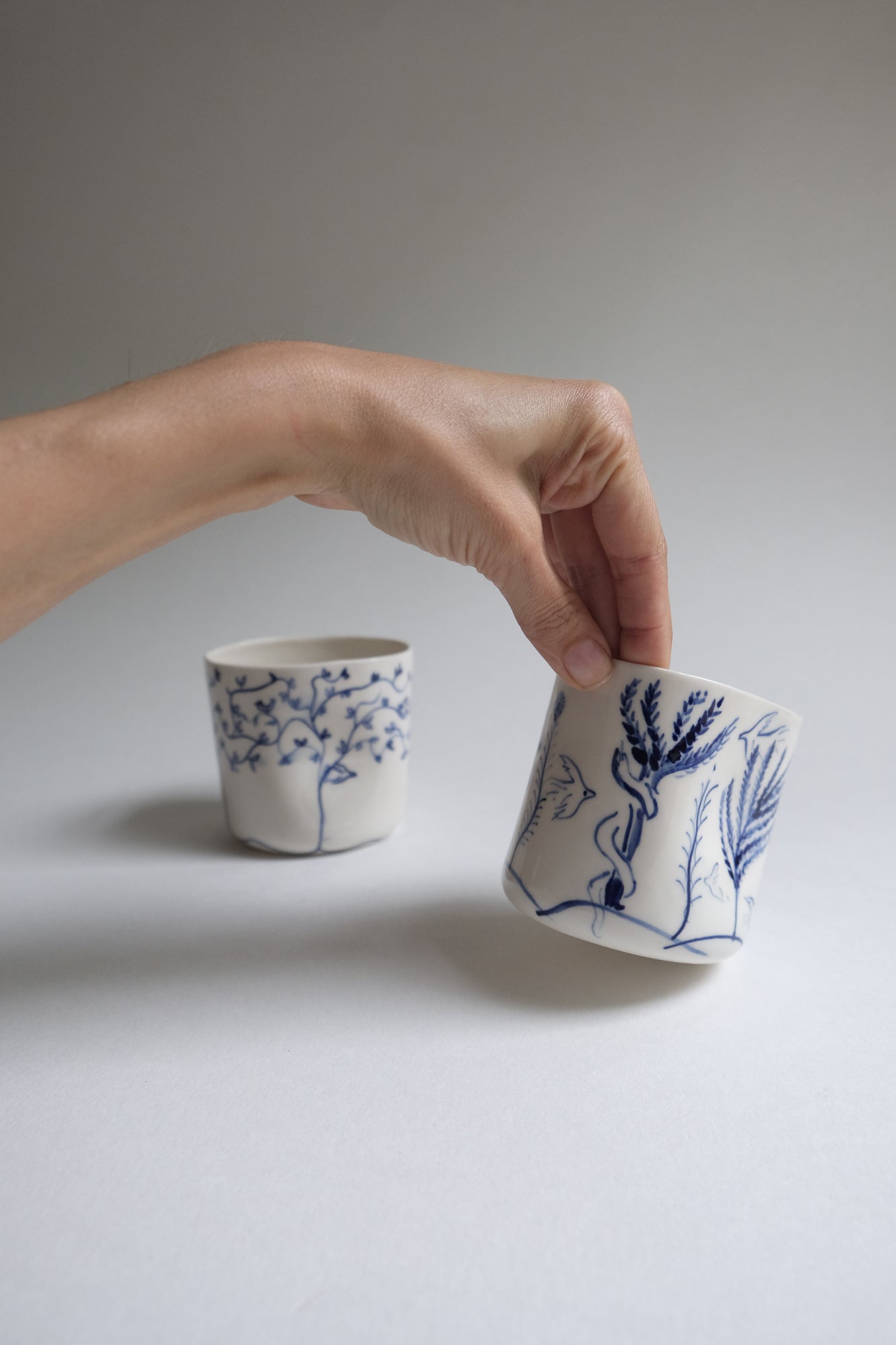 Porcelain Latte cup, The Eden Collection