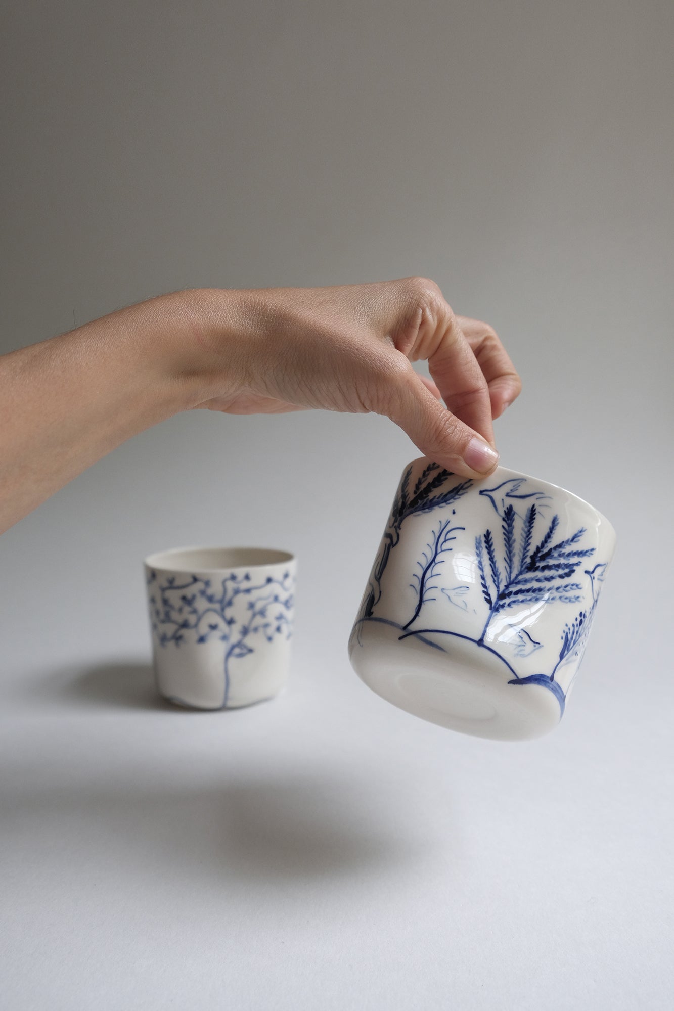 Porcelain Latte cup, The Eden Collection