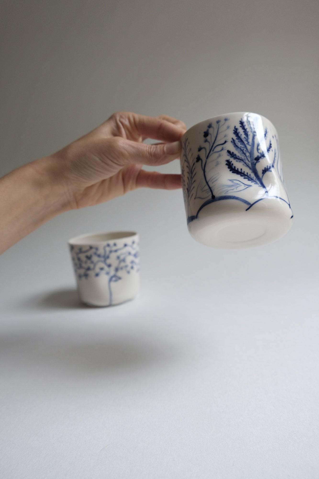 Porcelain Latte cup, The Eden Collection
