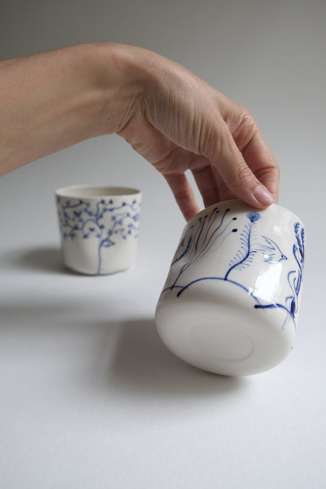 Porcelain Latte cup, The Eden Collection