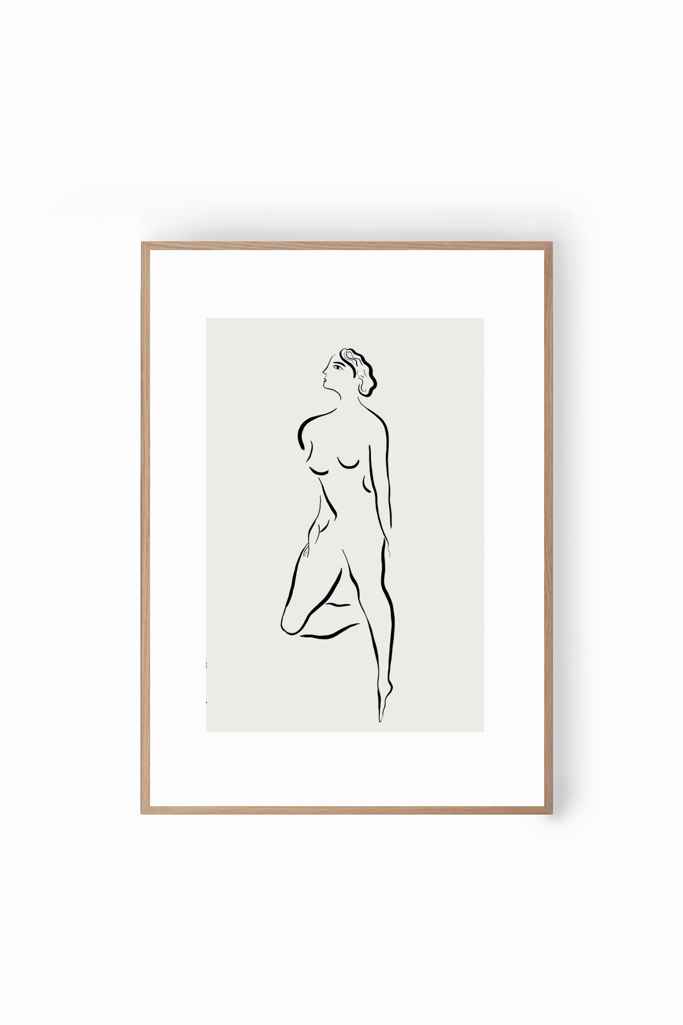 Fine Art Print Silhuette Series, Nine