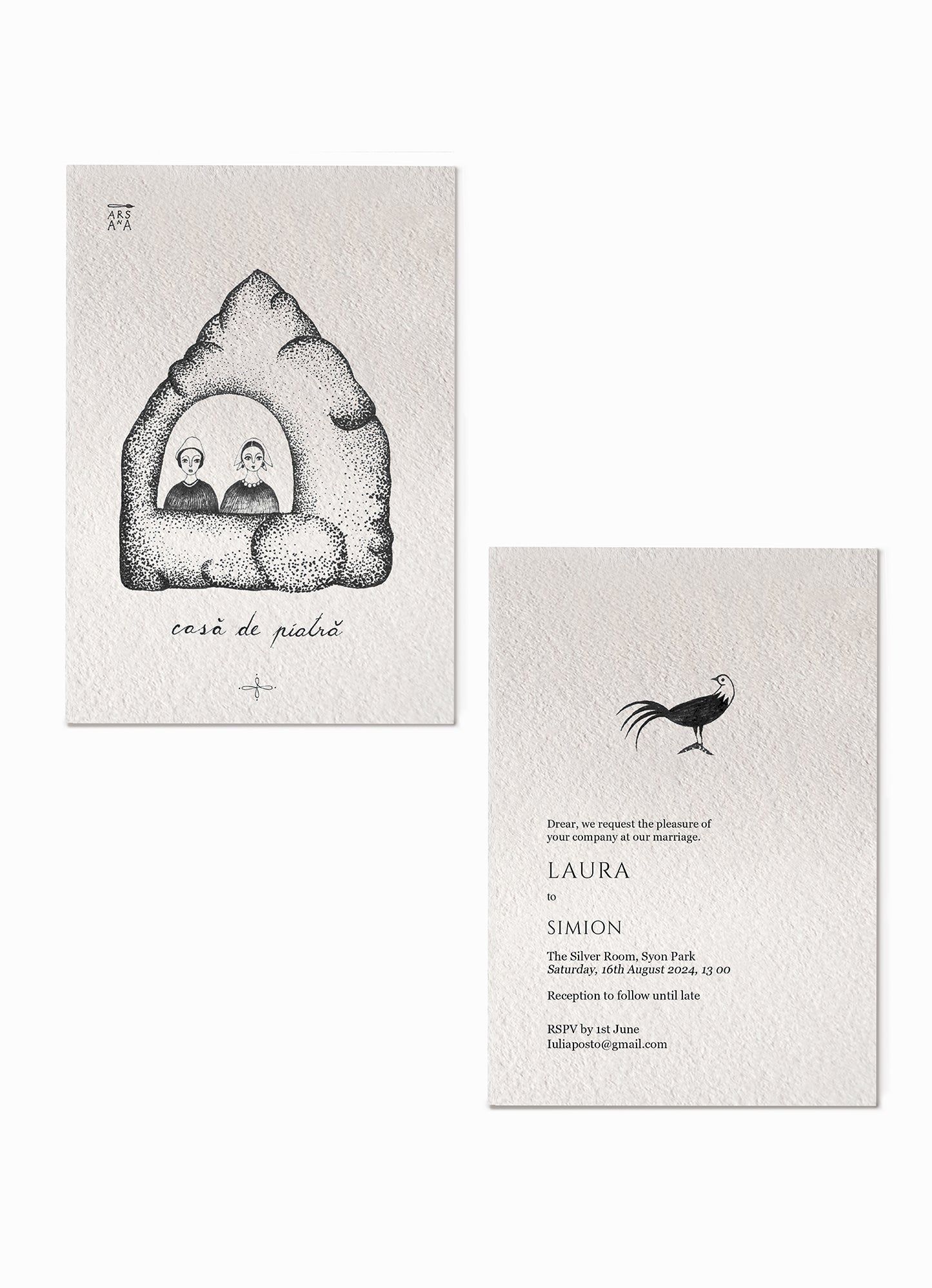 Wedding invitation Template, Digital download