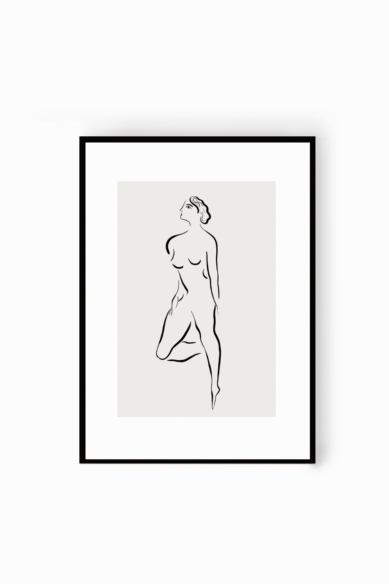 Fine Art Print Silhuette Series, Nine