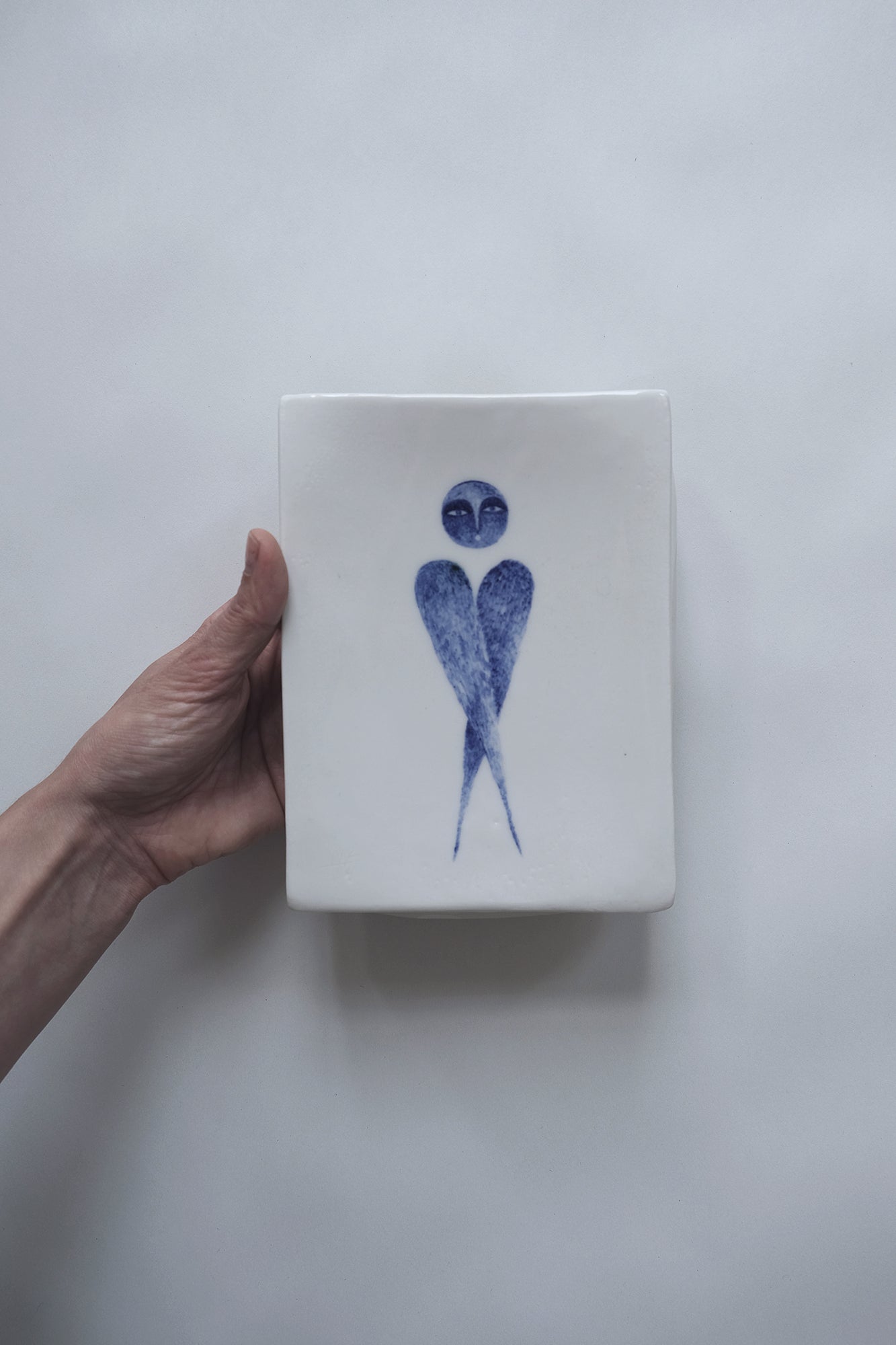 Ceramic Wall Painting Cherubim