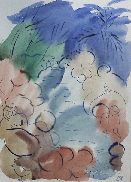 The river