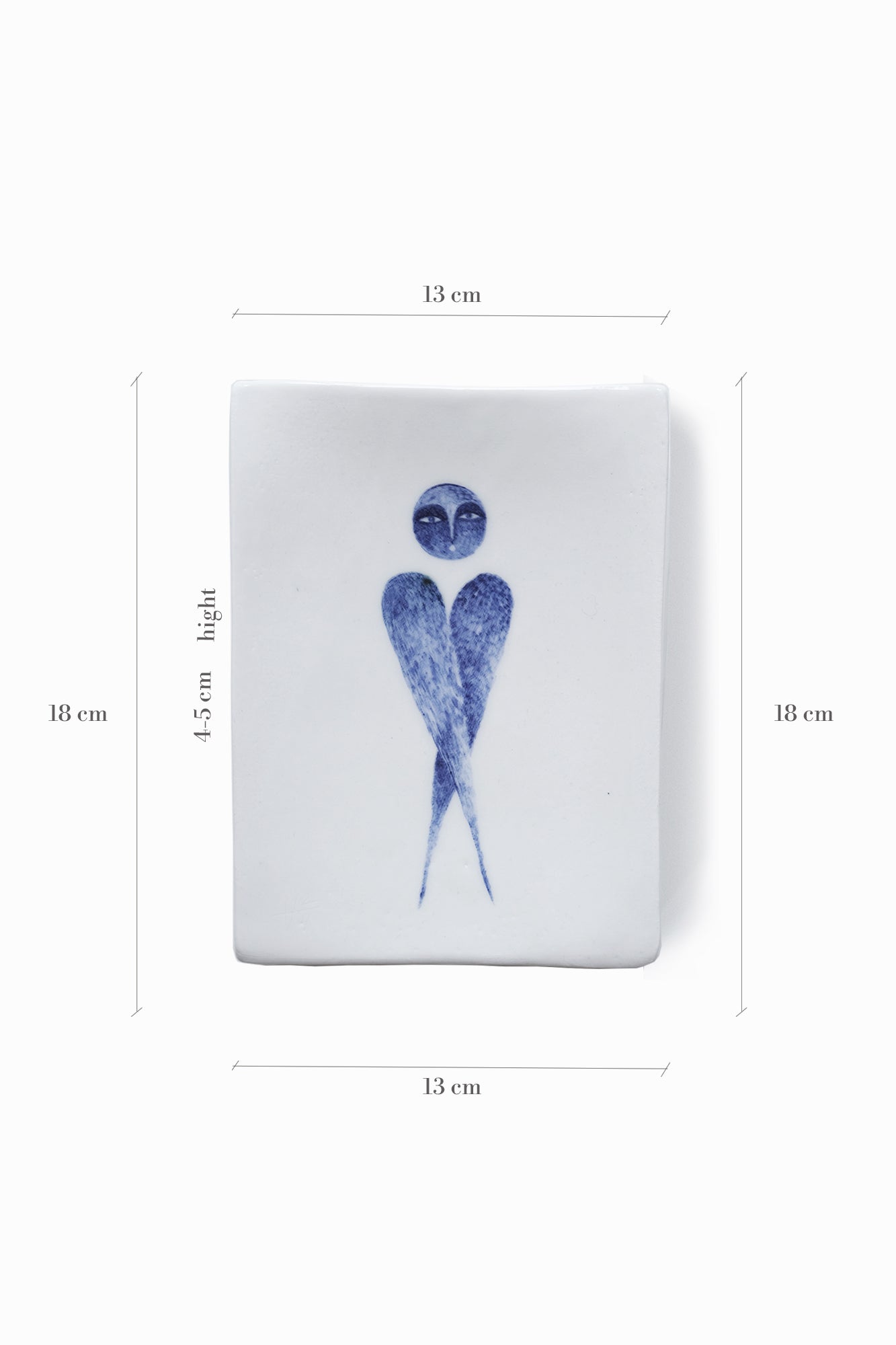 Ceramic Wall Painting Cherubim