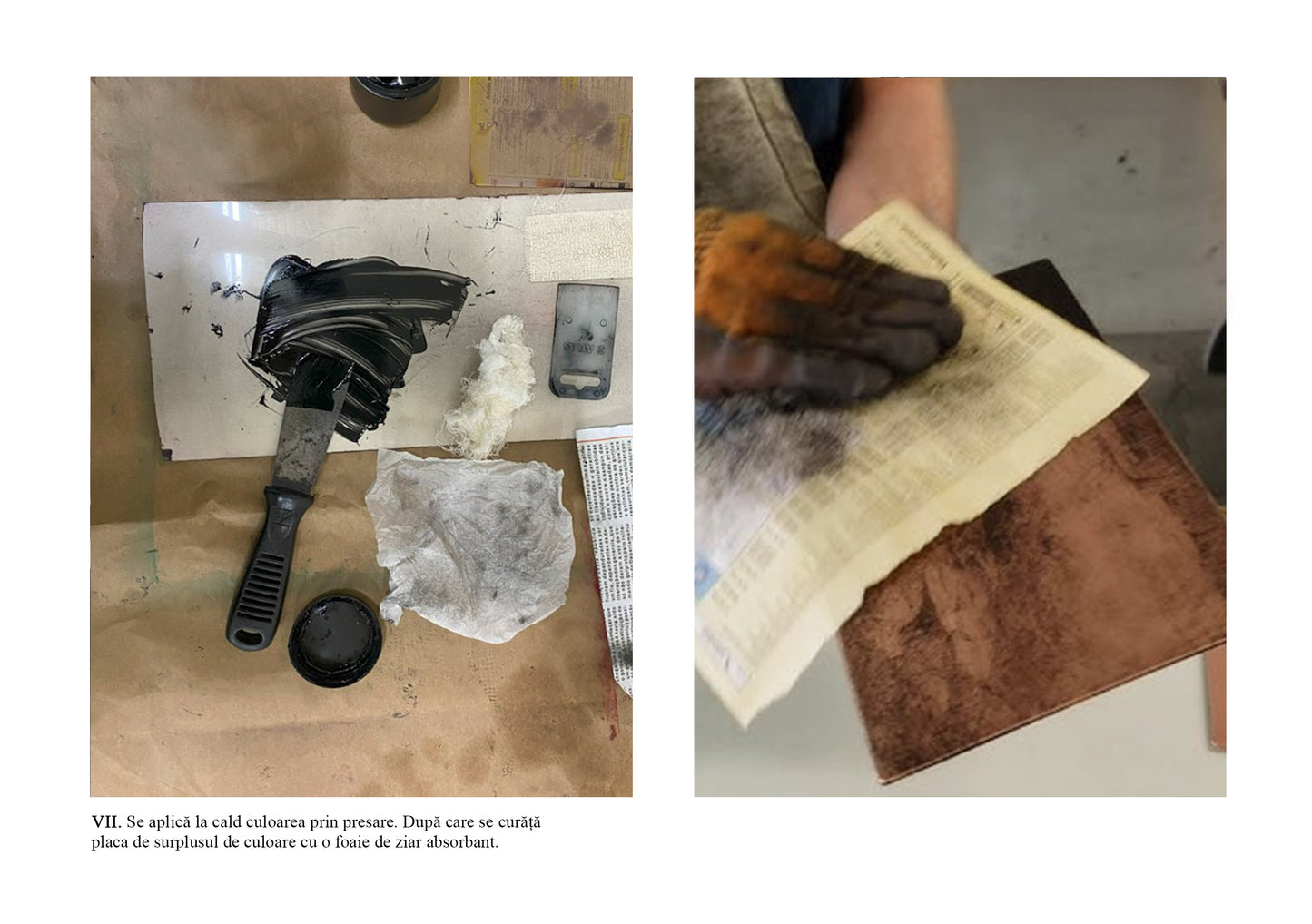 The process explained aquaforte