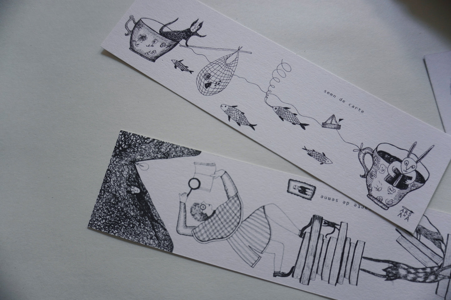 Book Sign, illustrated by hand