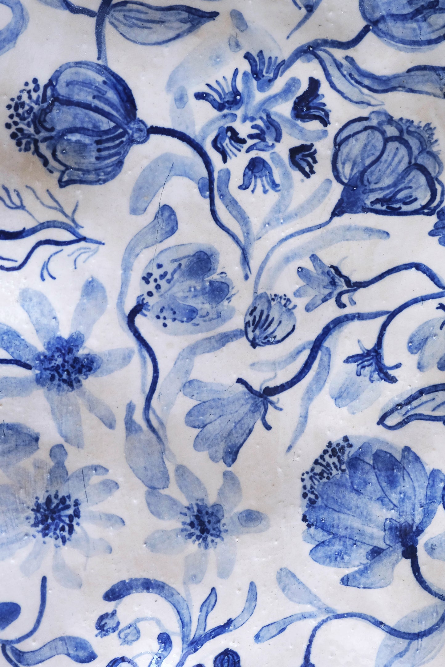 Roman Fruit Platter with wild flowers