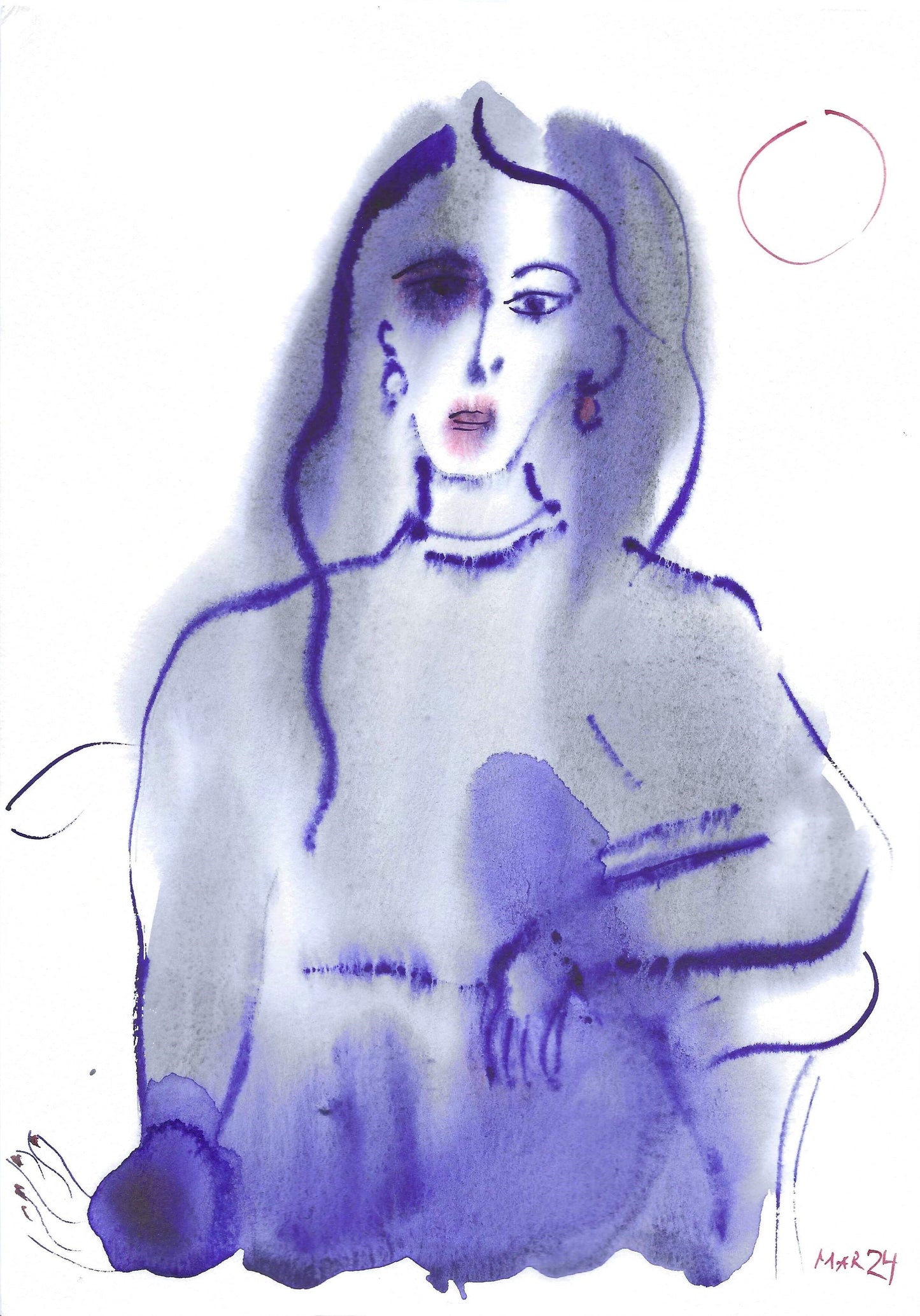 Held in Blue