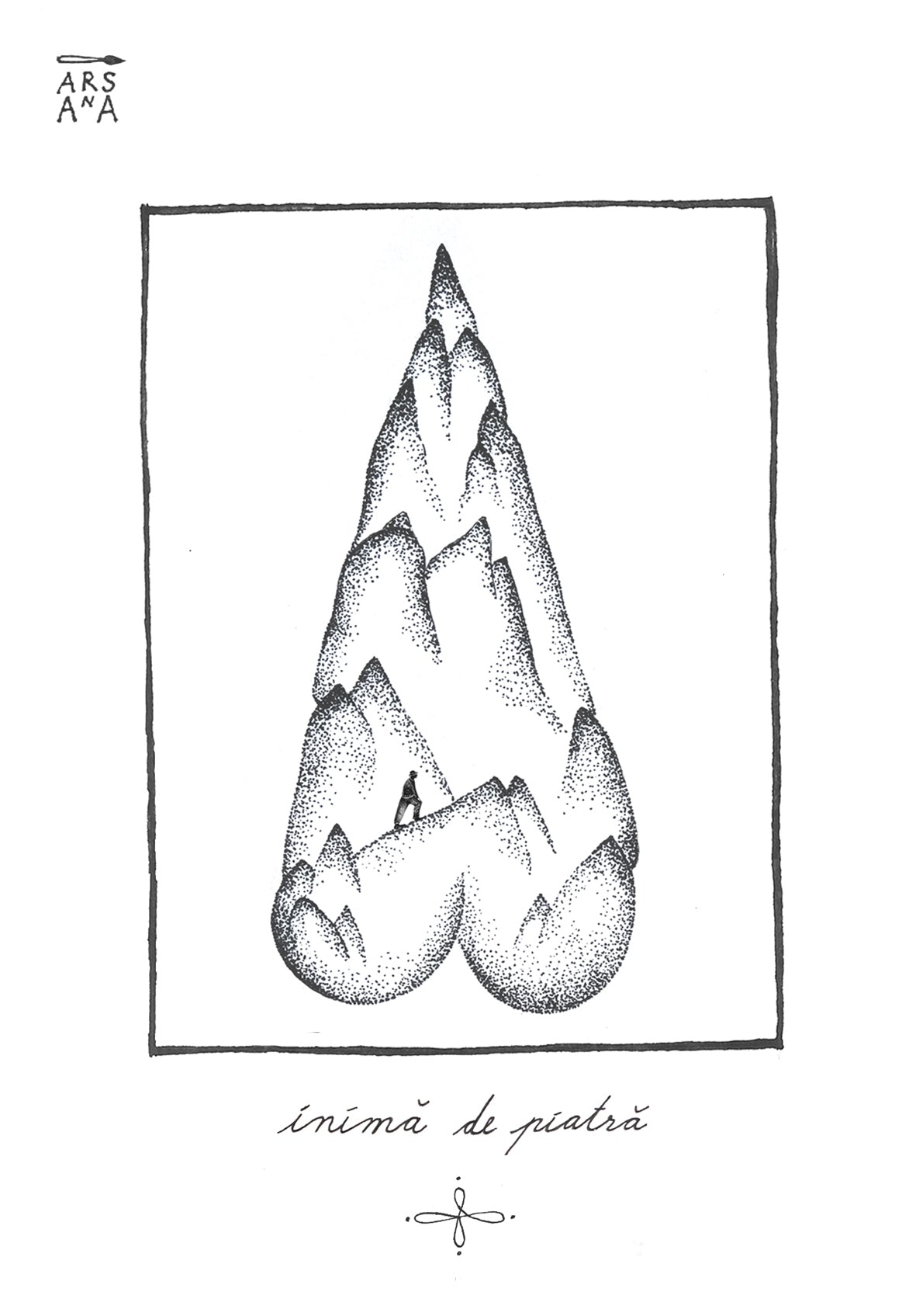 Single Illustrated Postcard, Collection of Romanian Proverbs