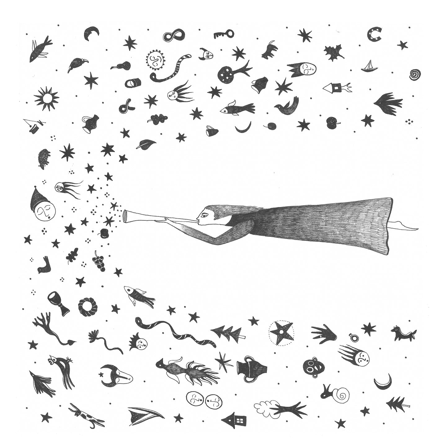Story Art Print, Tale ink Series