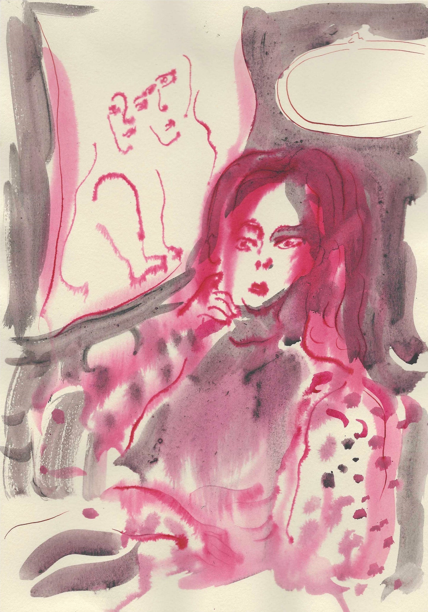 Figure in Pink