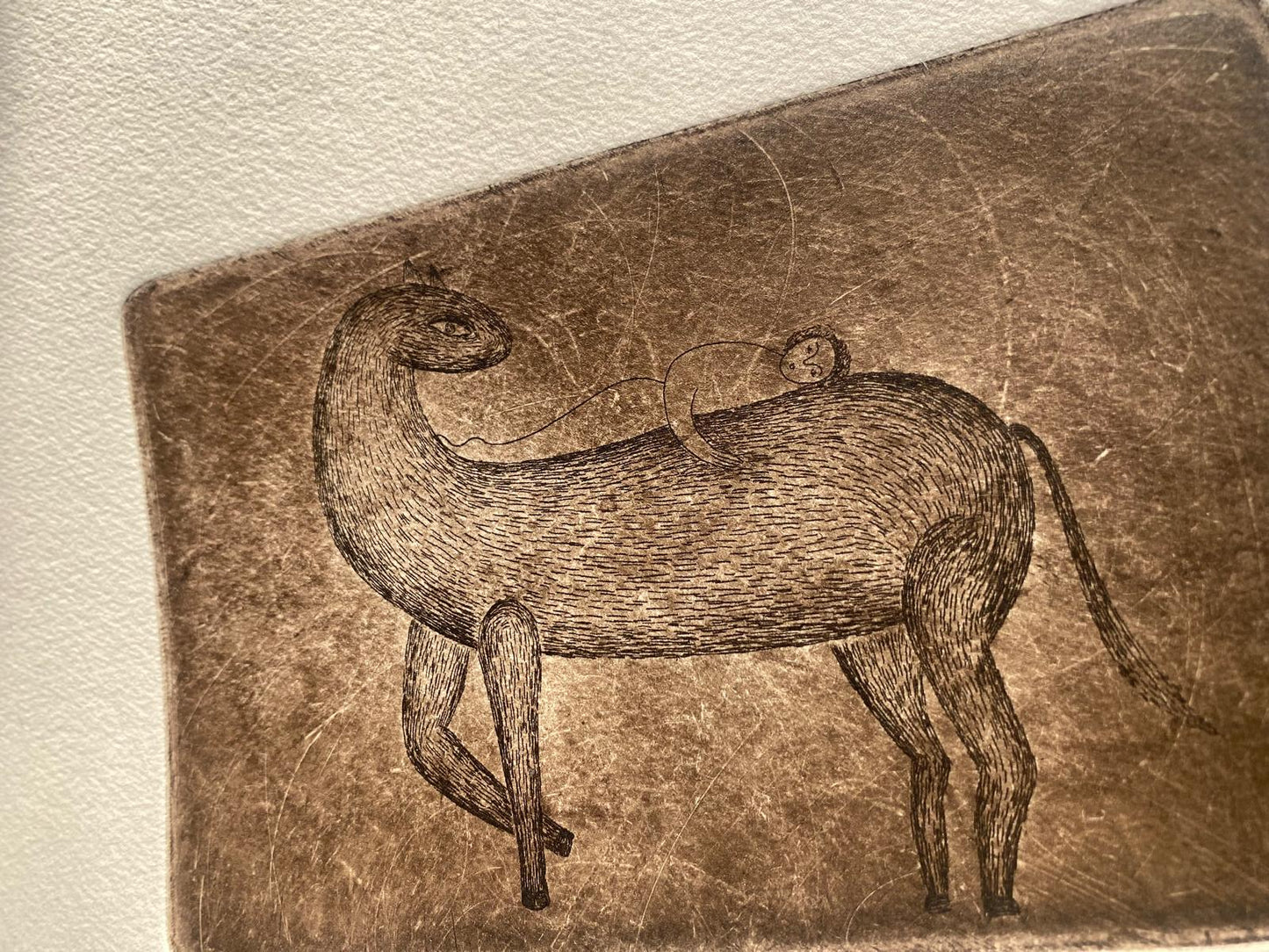 The horse