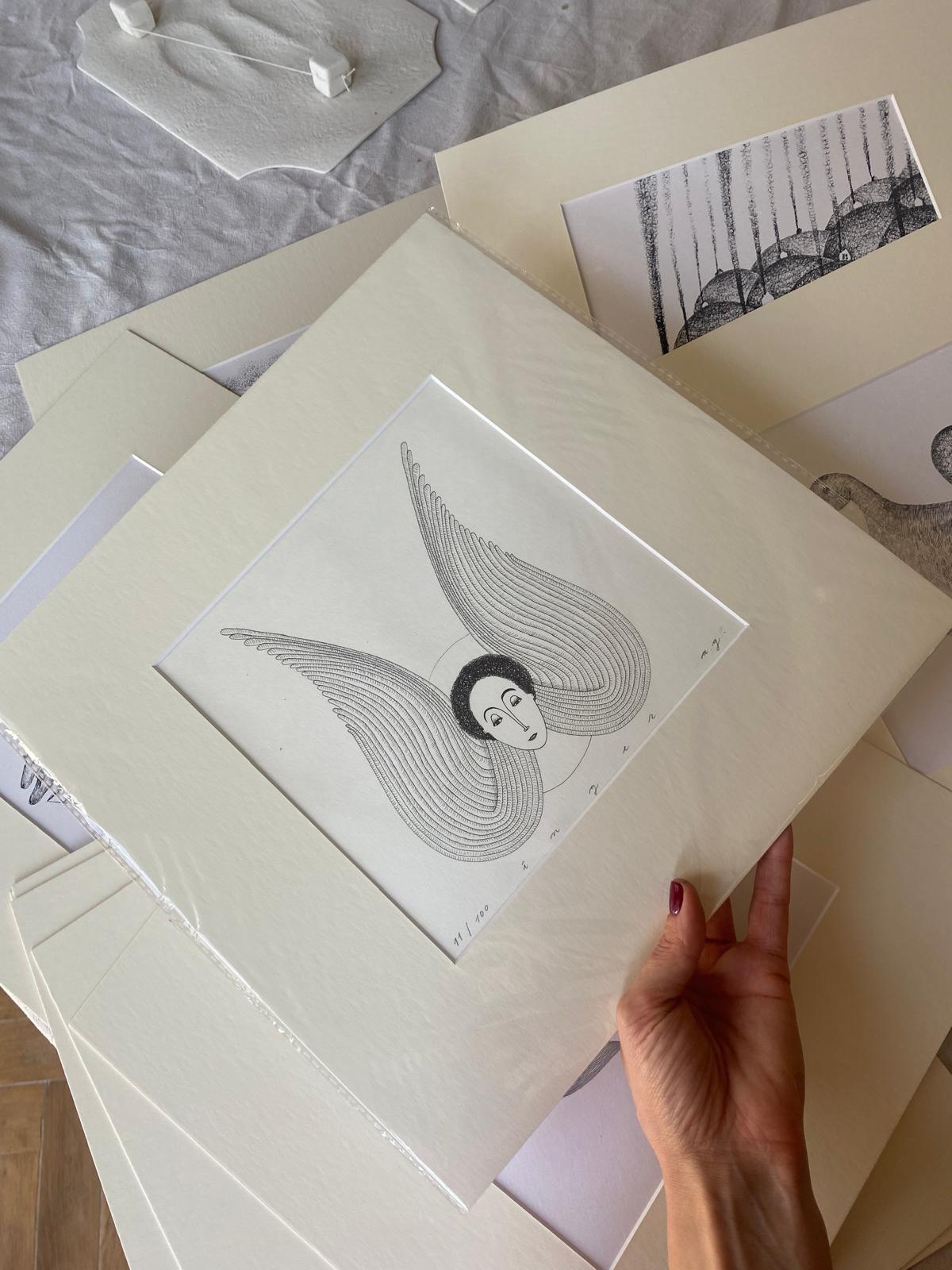 Art Print Înger