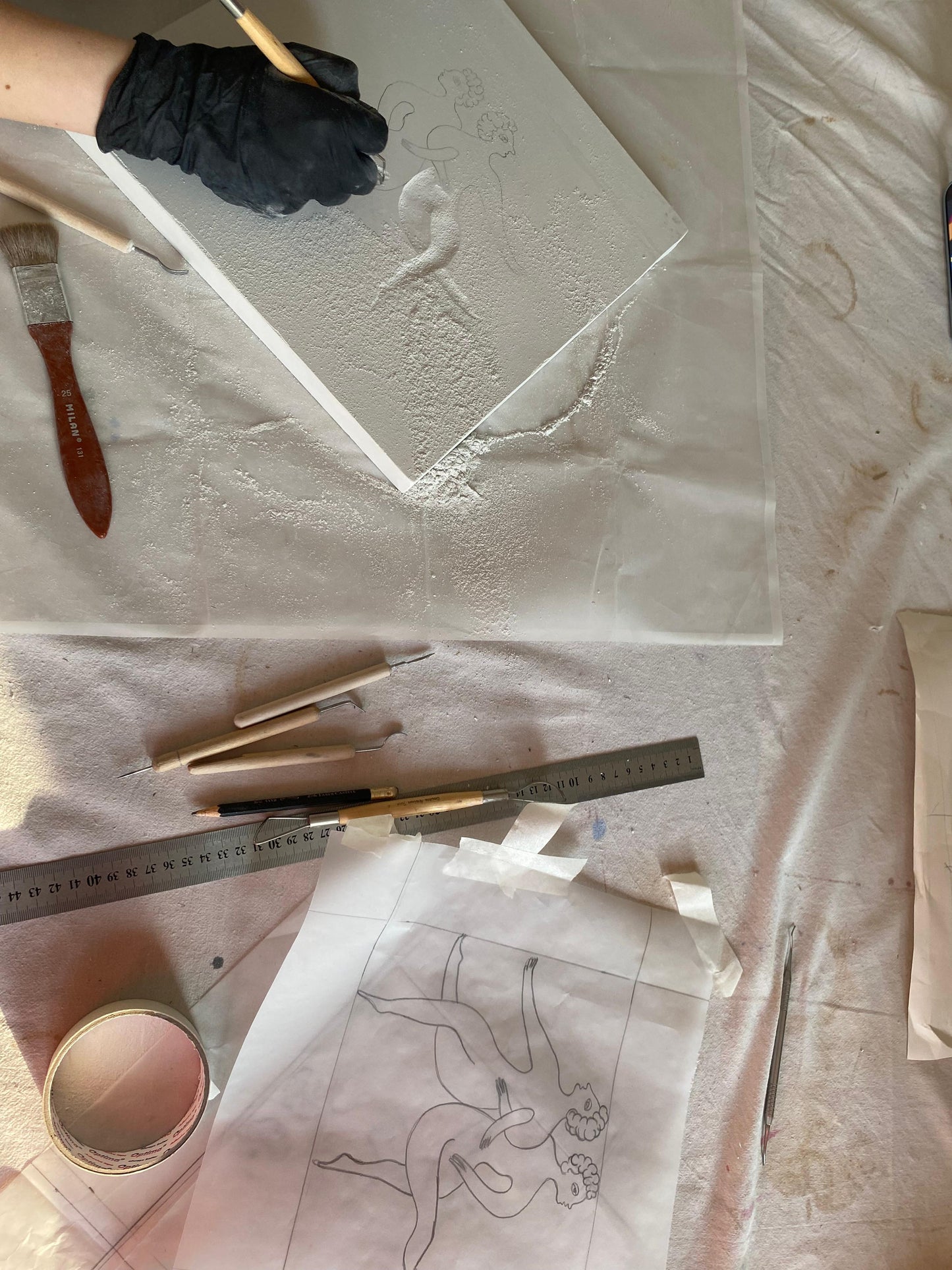 Ceramic Wall Basorelief The Tree of Life