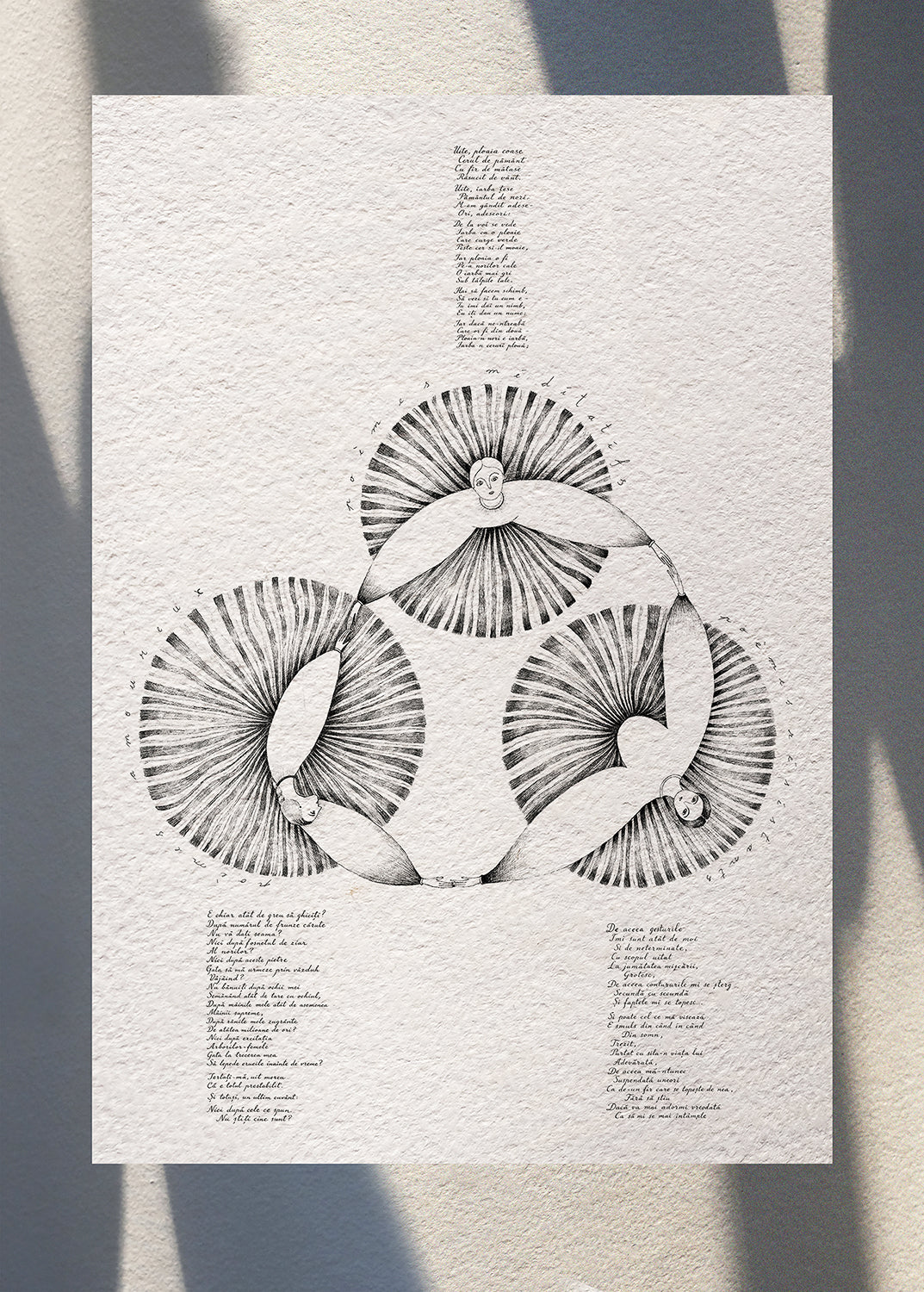 Ana Blandiana L'Institut Culturel Roumain Paris, illustration for La tournée francaise