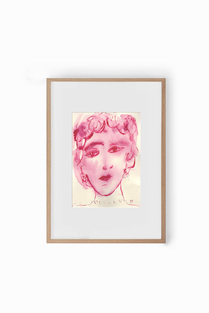 Woman in Pink
