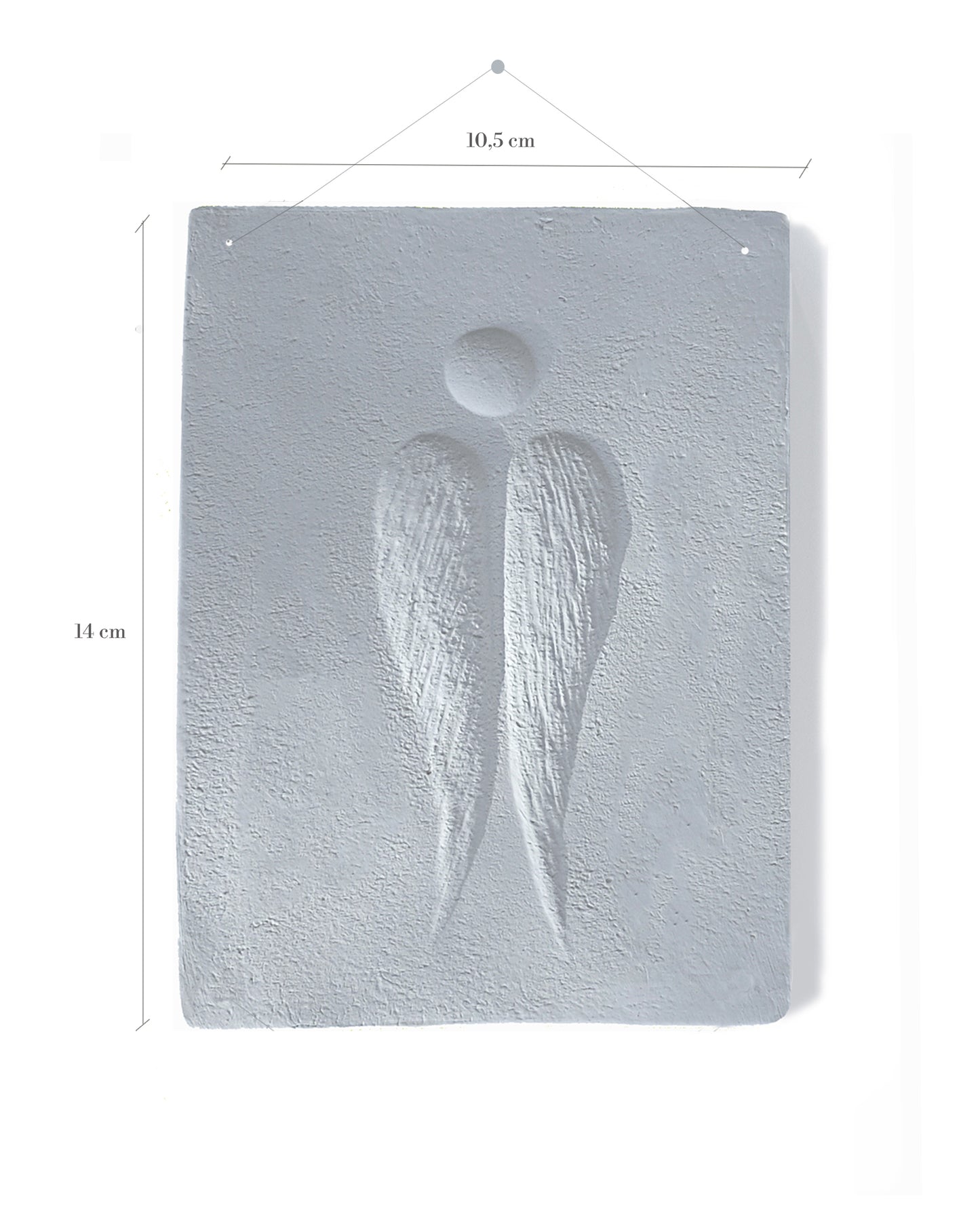 Ceramic Basorelief, Seraphim Collection