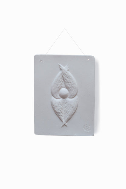Ceramic Basorelief, Seraphim Collection