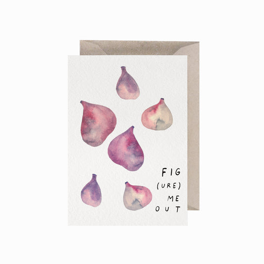 Figure Me Out, A6, with Envelope