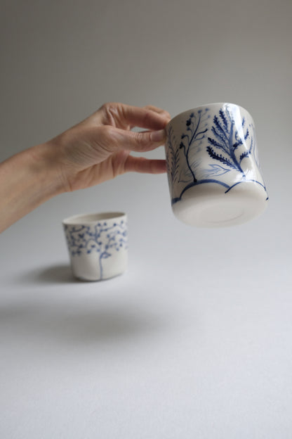 Porcelain Latte cup, The Eden Collection