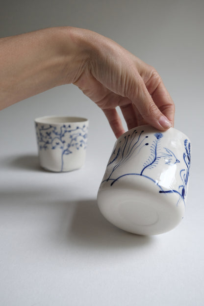 Porcelain Latte cup, The Eden Collection
