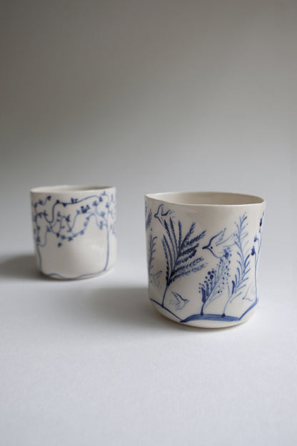 Porcelain Latte cup, The Eden Collection