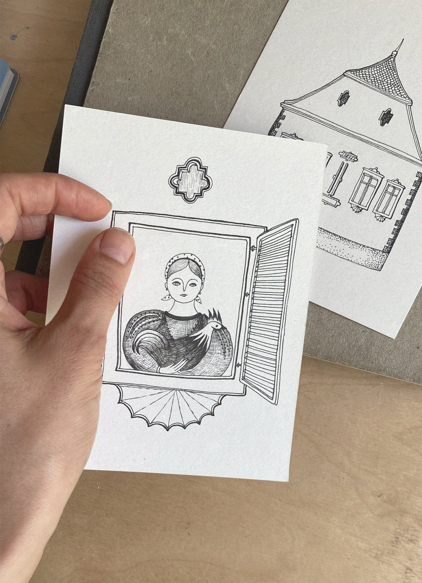 Personalised illustration and objects for Emblematic buildings and Shops