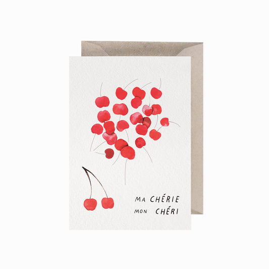 I Cherry’sh You So Much, A6, with Envelope