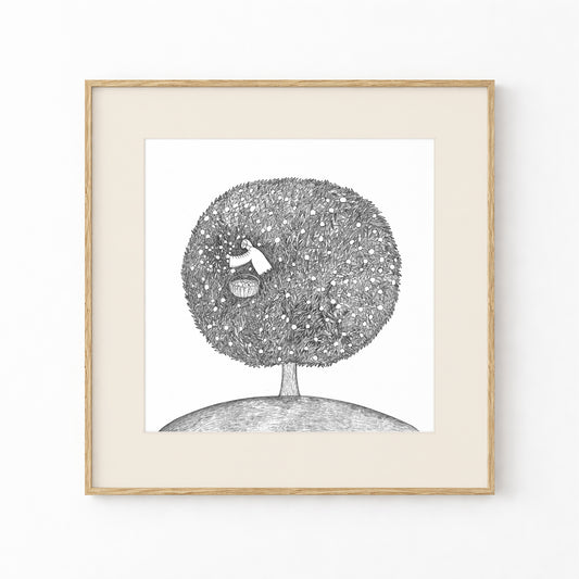 Tree Art Print, Tale ink Series