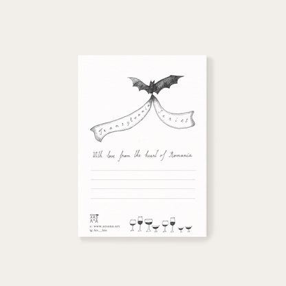 Funny Postcard, Looking Bat-tastic, Count Dracula Series, A6