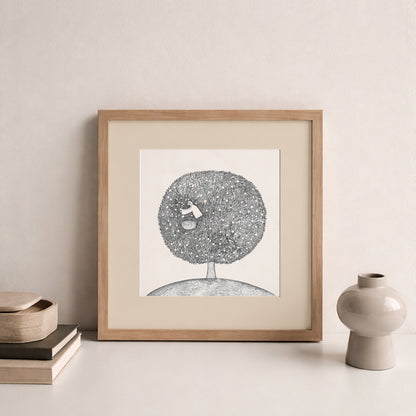 Tree Art Print, Tale ink Series