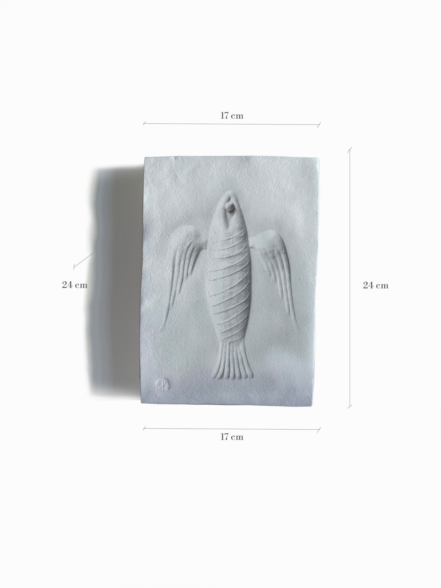 Ceramic Wall Fish Basorelief