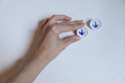 Porcelain Earrings. 12 Months Collection