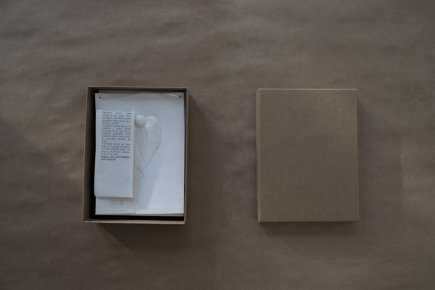 Ceramic Basorelief, Seraphim Collection