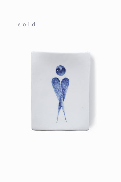 Ceramic Wall Painting Cherubim