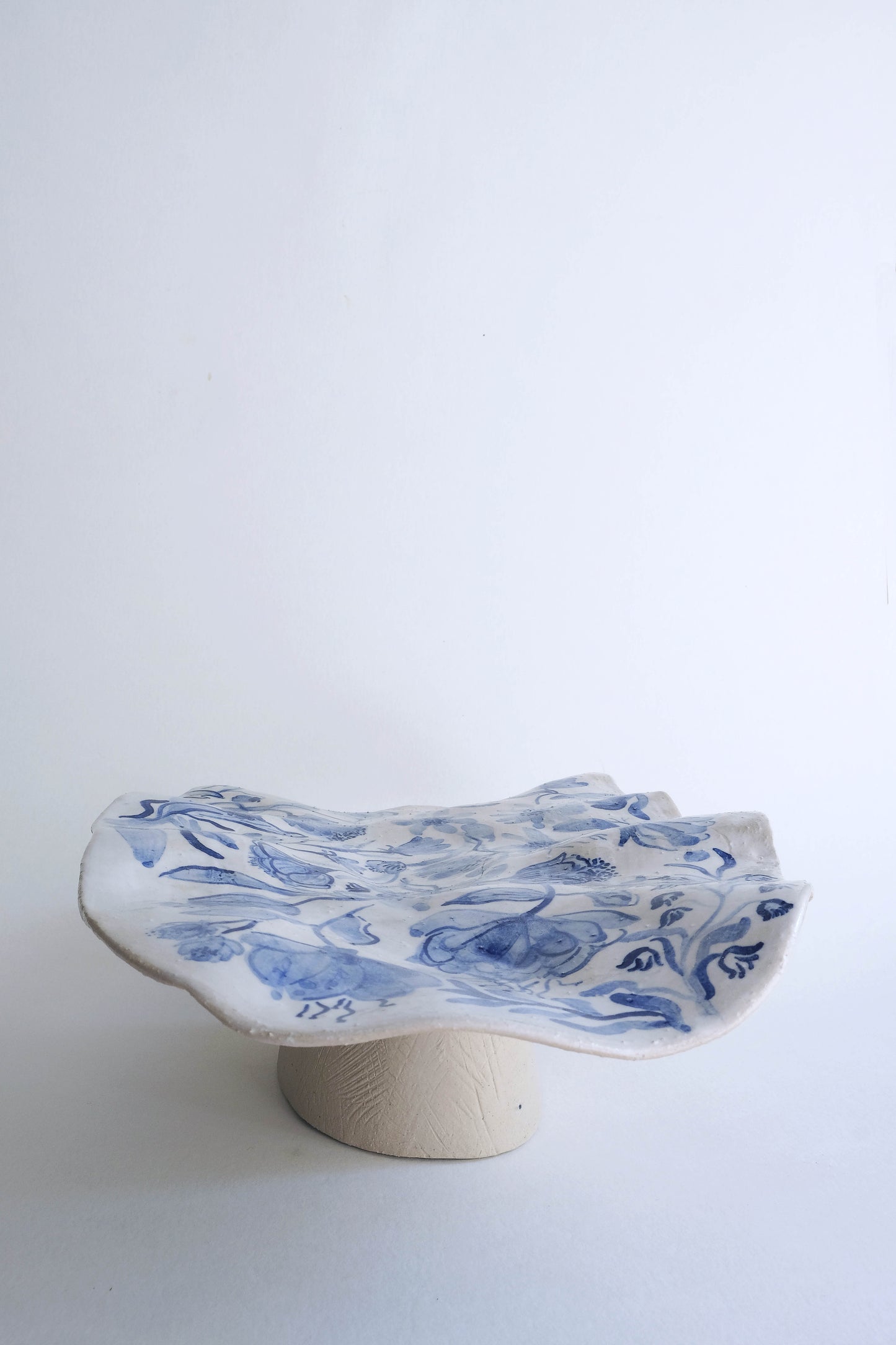 Roman Fruit Platter with wild flowers