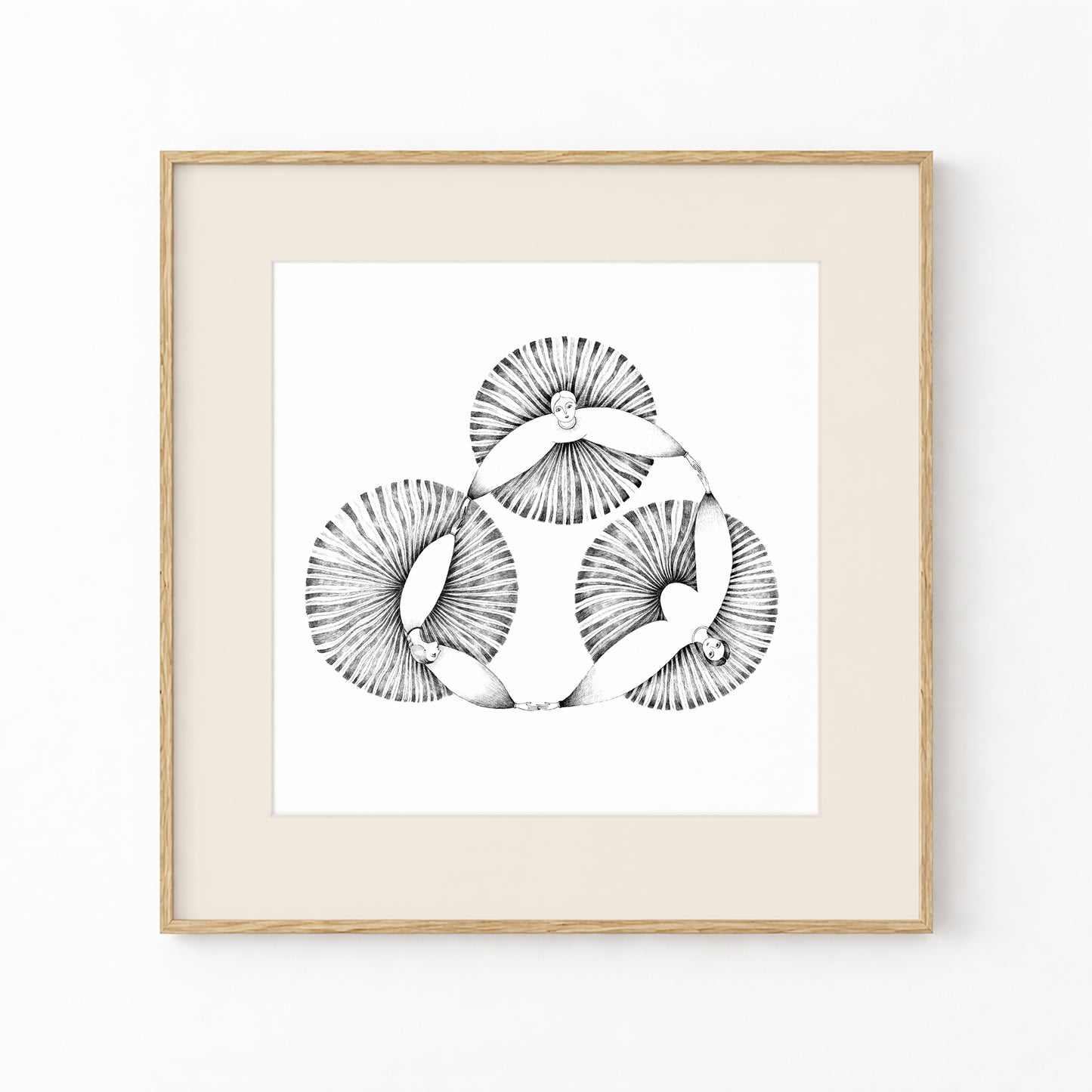 Dance Art Print, Tale ink Series