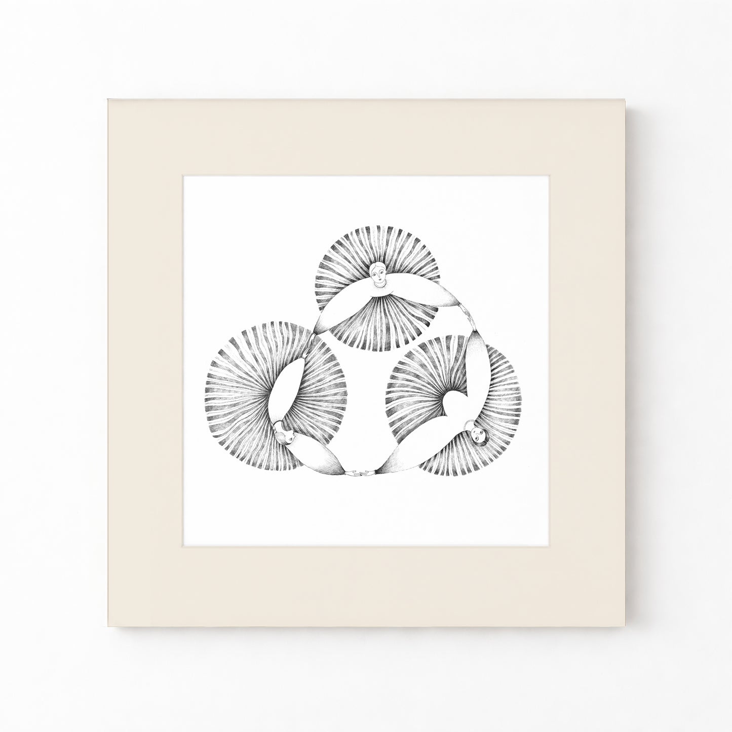 Dance Art Print, Tale ink Series