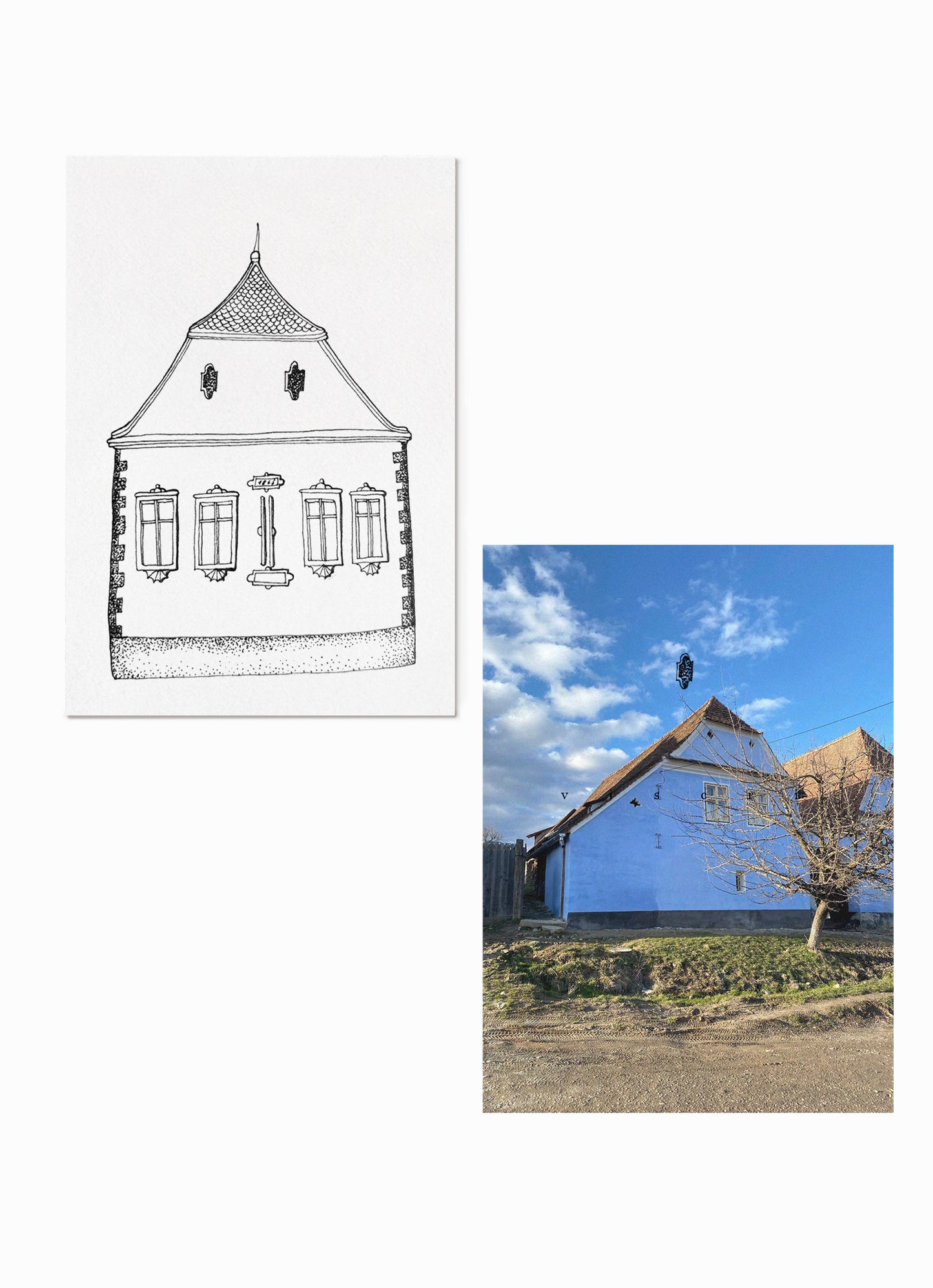 Personalised illustration and objects for Emblematic buildings and Shops