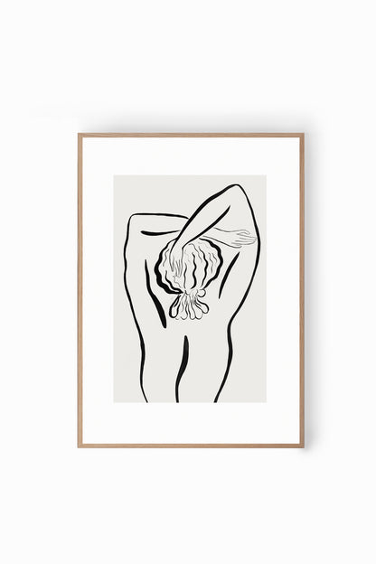 Fine Art Print Silhuette Series, Three