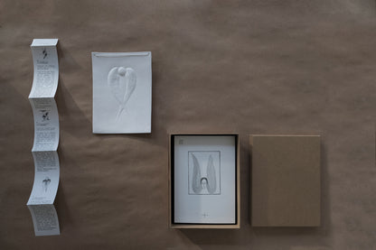 Ceramic Basorelief, Seraphim Collection