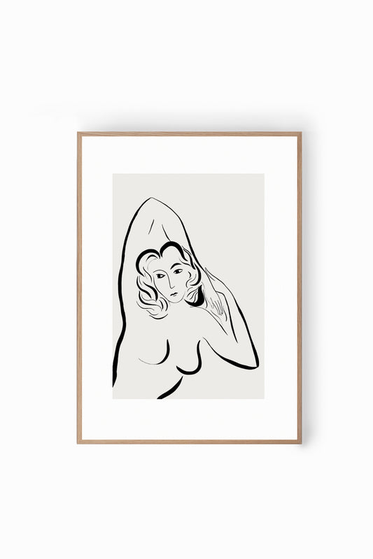 Fine Art Print Silhuette Series, Four