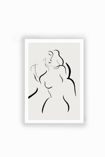 Fine Art Print Silhuette Series, One