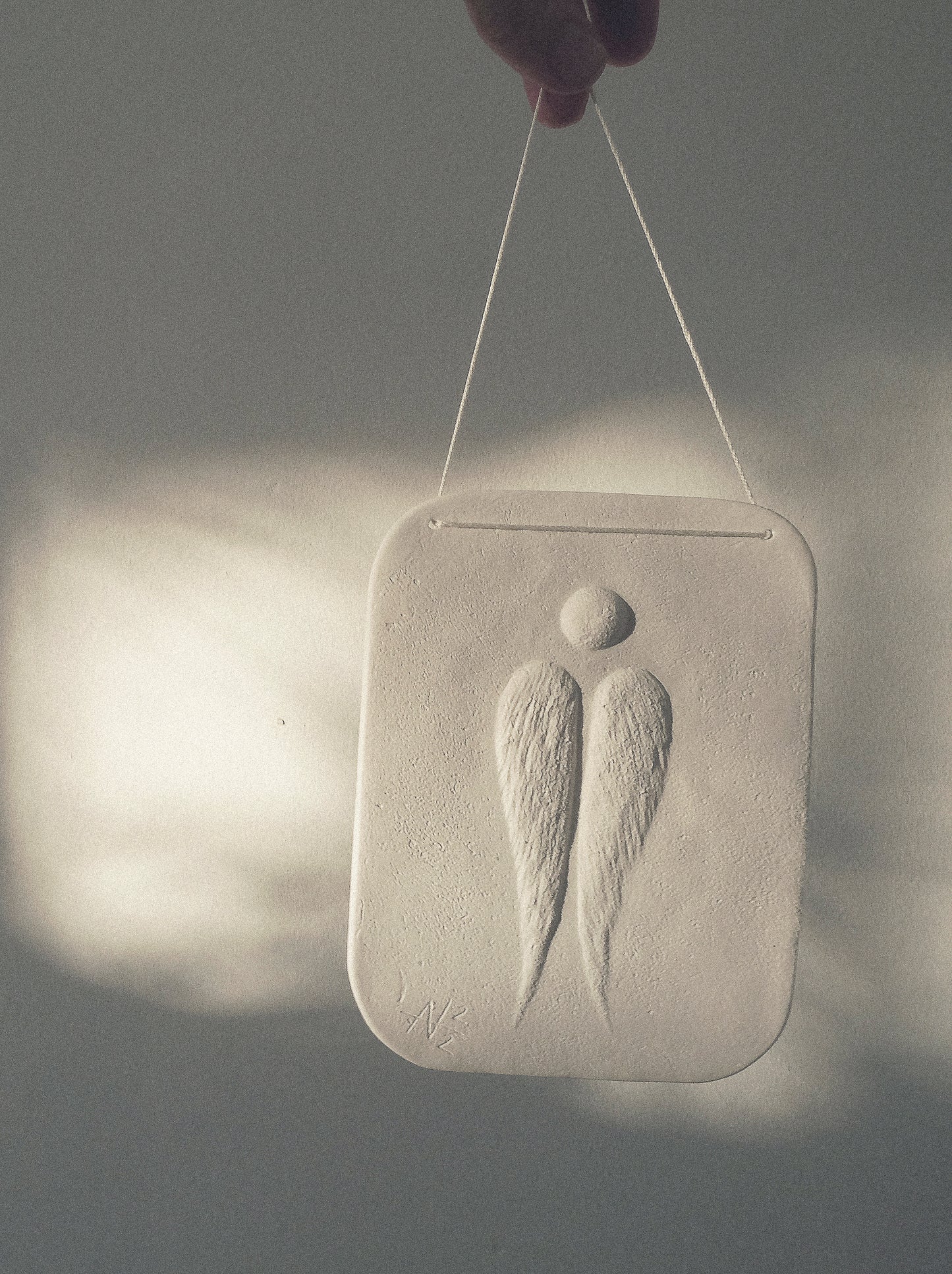 Ceramic Basorelief V, Noroc, Seraphim Collection