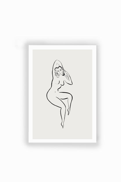 Fine Art Print Silhuette Series, Eight