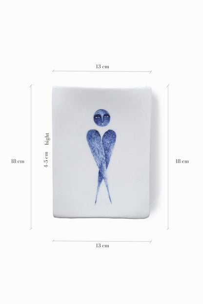 Ceramic Wall Painting Cherubim