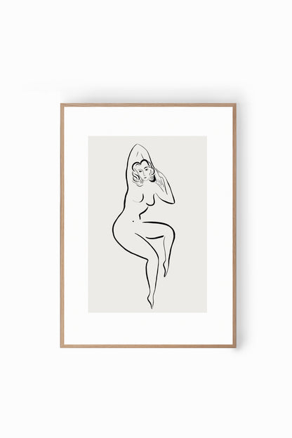Fine Art Print Silhuette Series, Eight